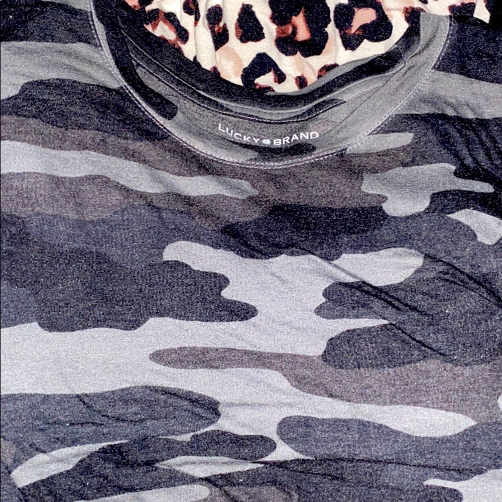 Lucky Brand Camo Tee